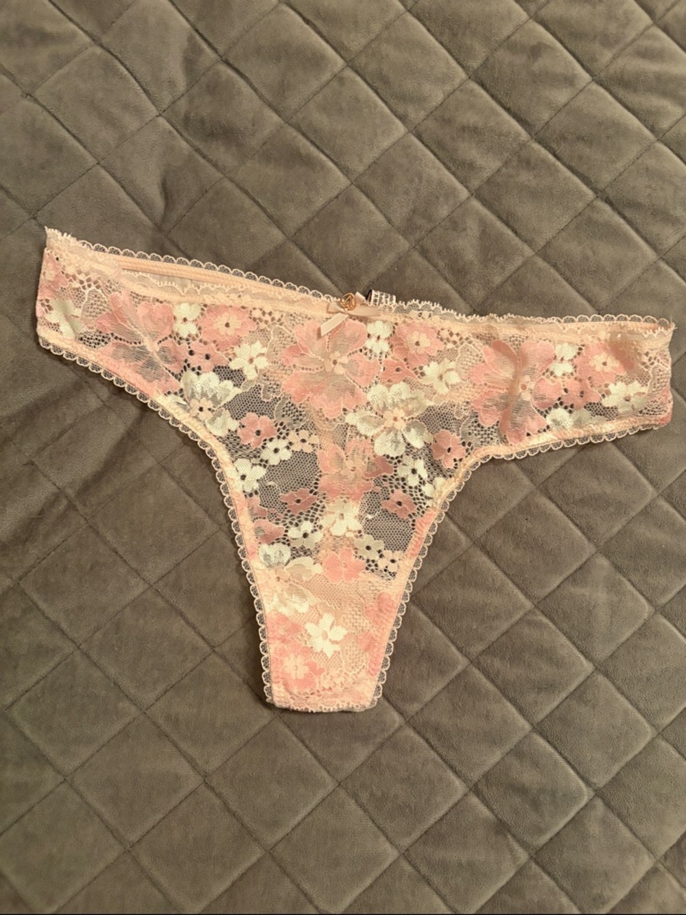 Victoria secret lace thong. Medium
